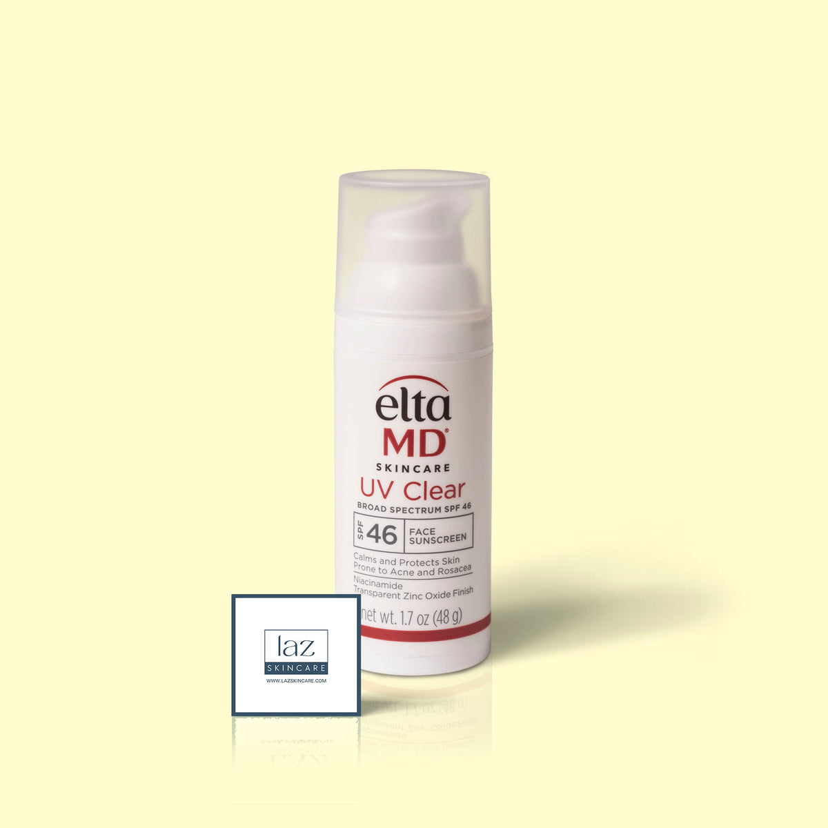 EltaMD UV Clear SPF 46, stocked by LAZ Skincare