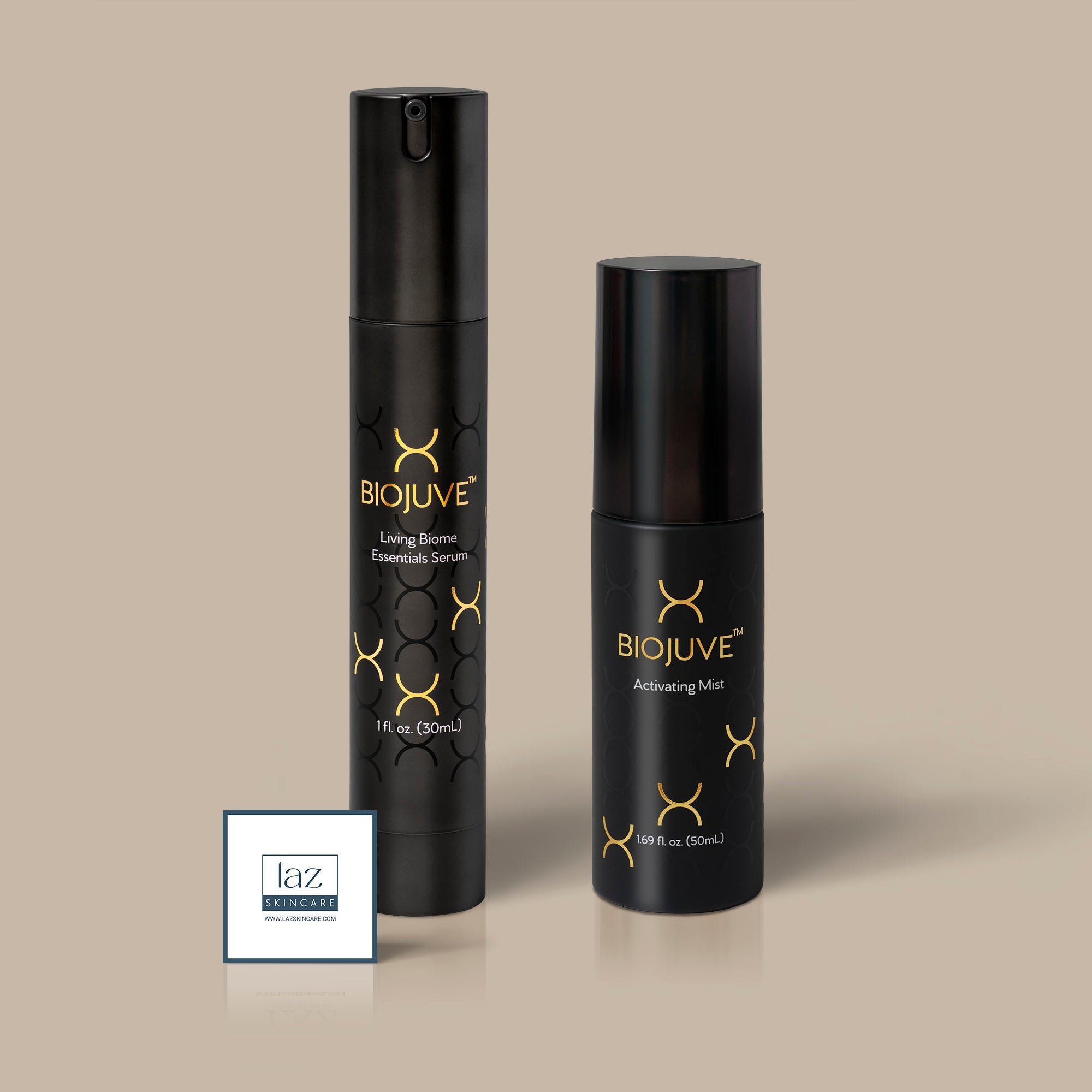 Biojuve Living Biome Essentials Serum Duo, stocked by LAZ Skincare