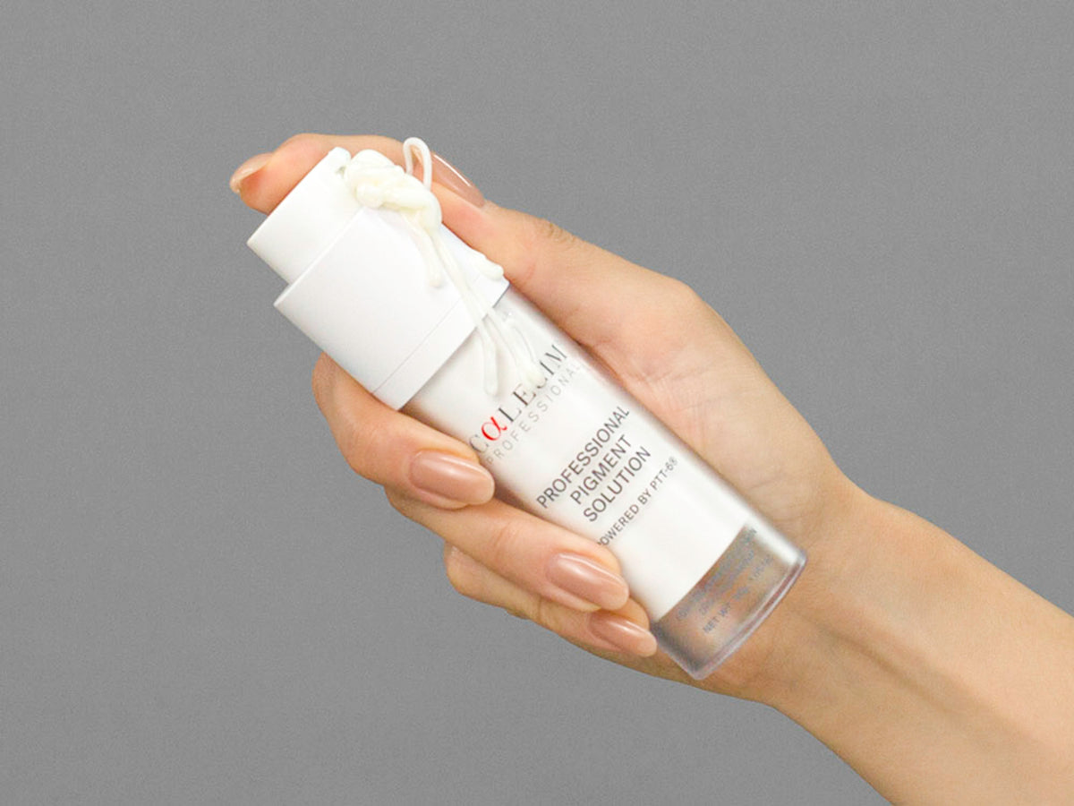 The Calecim Professional Pigment Solution, stocked by LAZ Skincare.