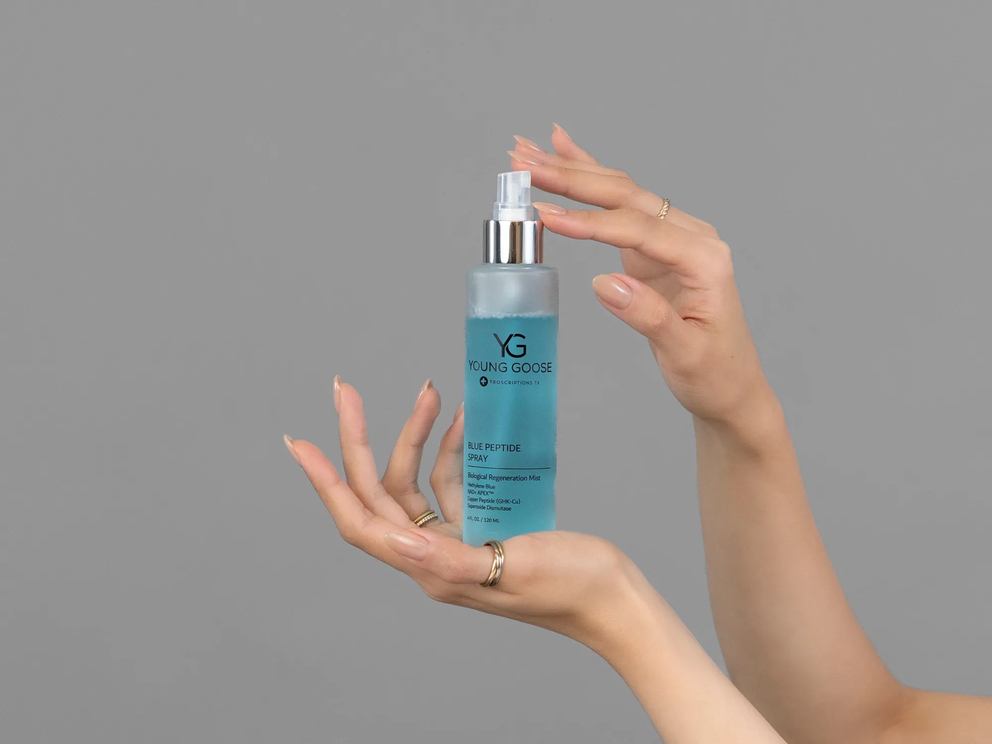 Blue Peptide Spray